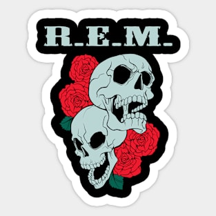 R.E.M. BAND Sticker
